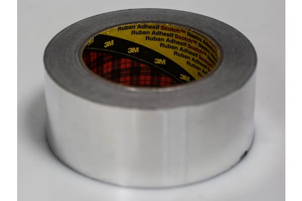 Product image for 1436 ALUMINIUM FOIL TAPE,50M LX50MM W