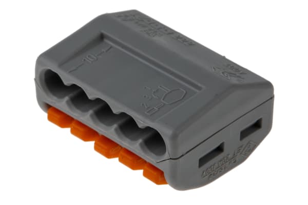 Product image for 5 CONDUCTOR TERMINAL BLOCK 2,5-4 MM2