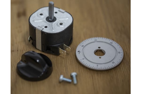 Product image for DPDT MECHANICAL RUN-BACK TIMER,0-30MIN