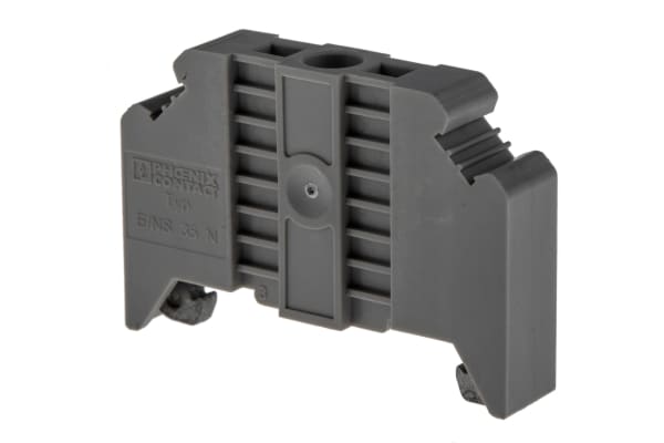 Product image for DIN RAIL END CLAMP FOR E/NS 35 N