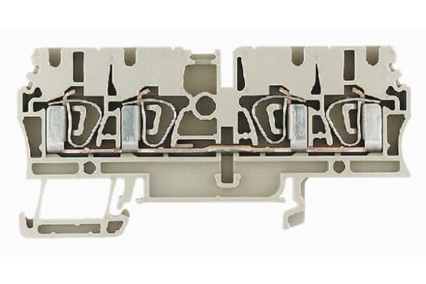 Product image for ZDU2.5/4AN 2in/2out DIN rail terminal