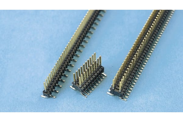 Product image for 1.27MM STRAIGHT SMT PCB HEADER 2X10W