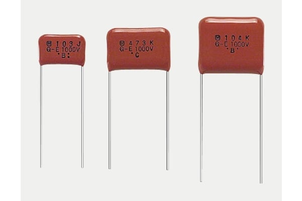 Product image for CAPACITOR,METALLISED POLYESTER,ECQE12682