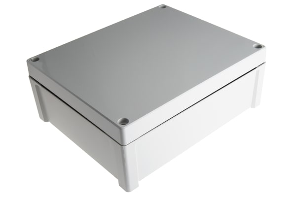 Product image for IP65 Grey Lid Enclosure, 289x239x107mm