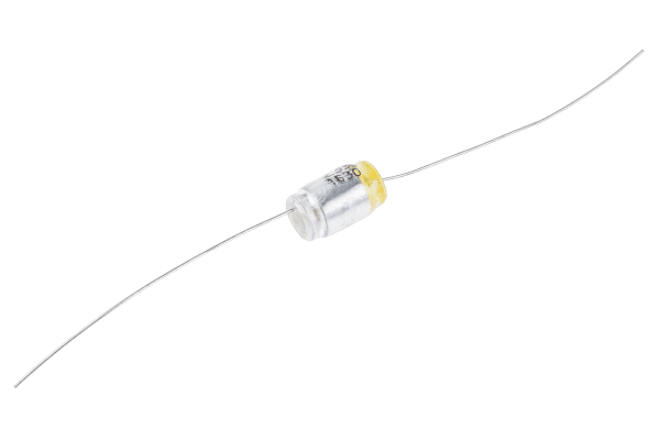 Product image for Polystyrene axial capacitor,680pF 160Vdc