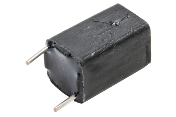 Product image for EXFS polystyrene capacitor,100pF 63 Vdc