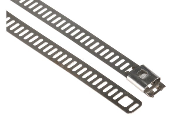 Product image for Uncoated s/steel cable tie,225x7mm