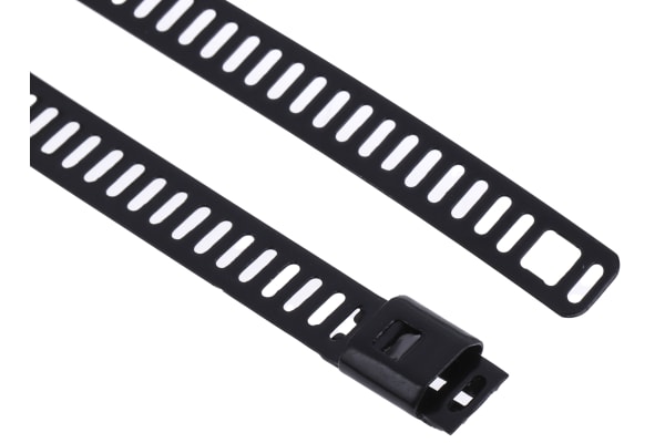 Product image for Coated s/steel cable tie,300x7mm