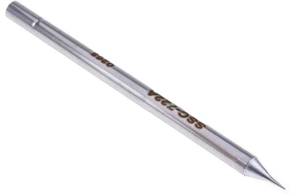 Product image for Metcal SSC Ø 0.51 mm Conical Soldering Iron Tip for use with MFR-H6-SSC, SP-HC1