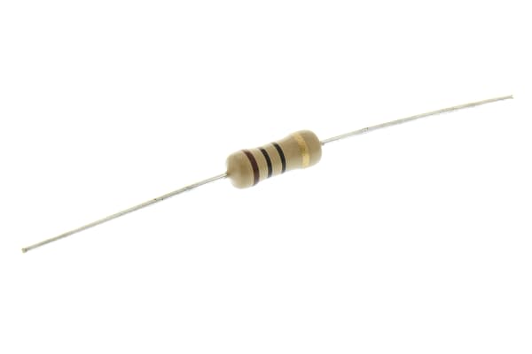 Product image for CFR100 carbon film resistor,10R 1W