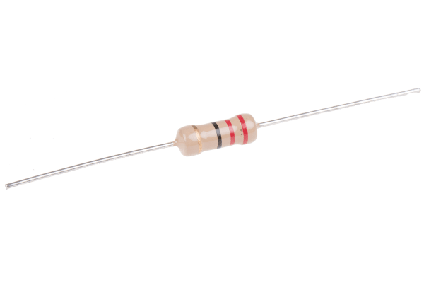 Product image for CFR100 carbon film resistor,22R 1W