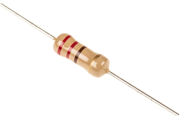 Product image for CFR100 CARBON FILM RESISTOR,220R 1W