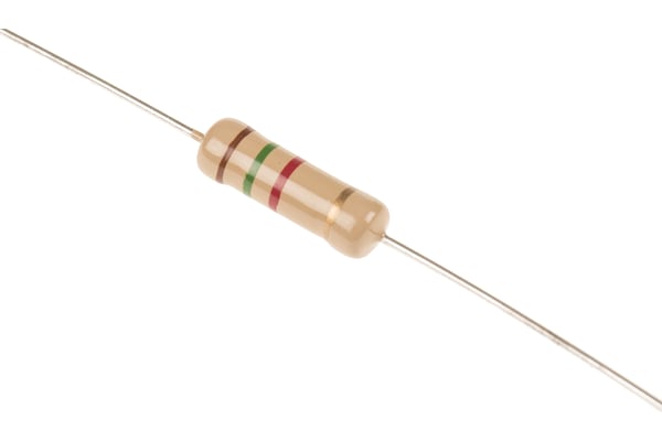 Product image for CFR200 carbon film resistor,1K5 2W