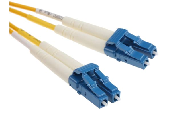 Product image for LC-LC patchlead OS1 Duplex Yellow 10m