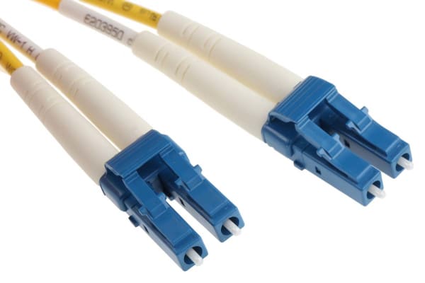 Product image for LC-LC patchlead OS1 Duplex Yellow 3m