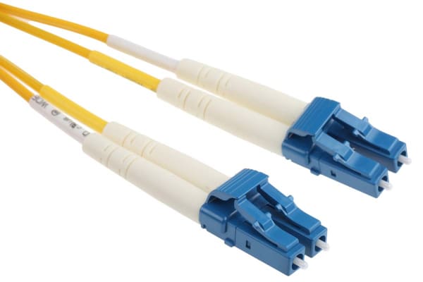 Product image for LC-LC patchlead OS1 Duplex Yellow 1m