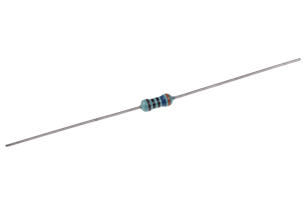 Product image for Metal film resistor,360R 0.6W