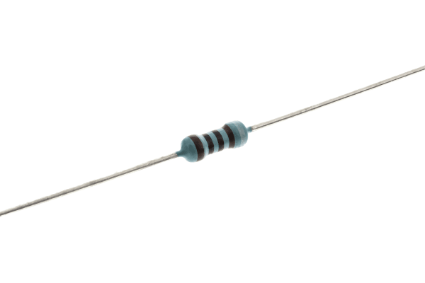 Product image for METAL FILM RESISTOR,910R 0.6W