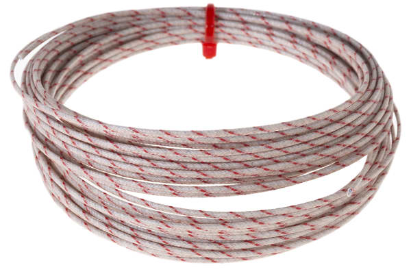 Product image for K solid thermocouple extension wire,10m