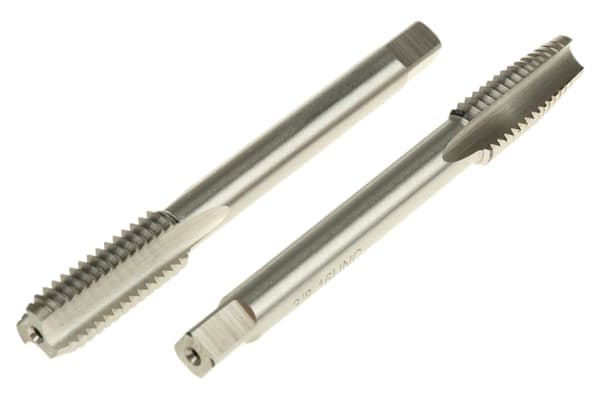 Product image for TAP SET ONE TAPER & ONE PLUG 3/8 UNC