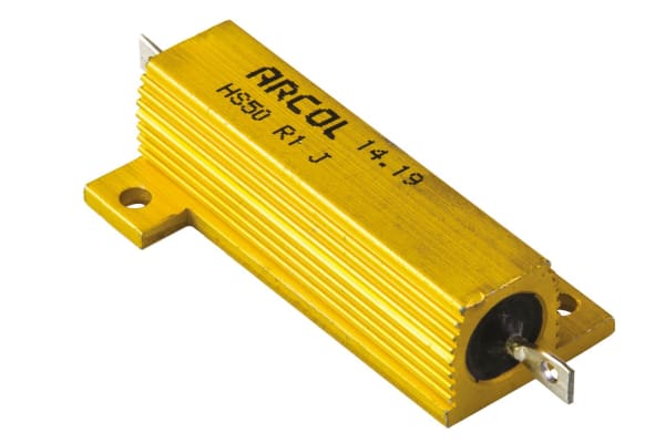 Product image for HS50 AL HOUSE WIREWOUND RESISTOR,R1 50W