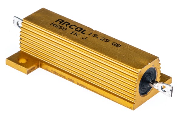 Product image for HS50 AL HOUSE WIREWOUND RESISTOR,1K 50W