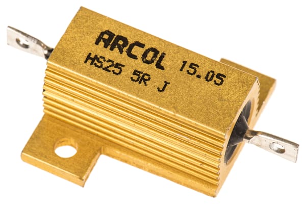 Product image for HS25 AL HOUSE WIREWOUND RESISTOR,5R 25W