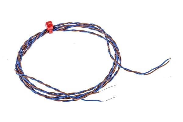 Product image for K welded tip PTFE insulated thermocouple