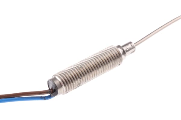 Product image for K inconel sheath thermocouple,1.5mmx1m