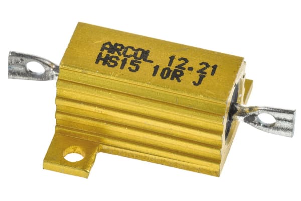 Product image for HS15 AL HOUSE WIREWOUND RESISTOR,10R 15W