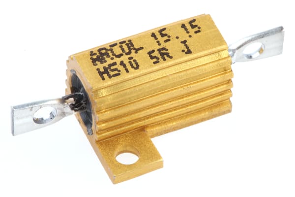 Product image for HS10 AL HOUSE WIREWOUND RESISTOR,5R0 10W