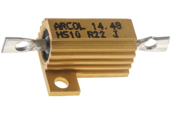 Product image for HS10 AL HOUSE WIREWOUND RESISTOR,R22 10W