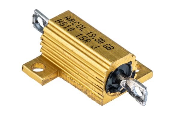 Product image for HS10 AL HOUSE WIREWOUND RESISTOR,15R 10W