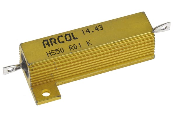 Product image for HS50 AL HOUSE WIREWOUND RESISTOR,R01 50W