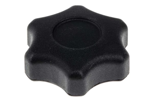 Product image for Nylon female scallop handwheel knob,M8