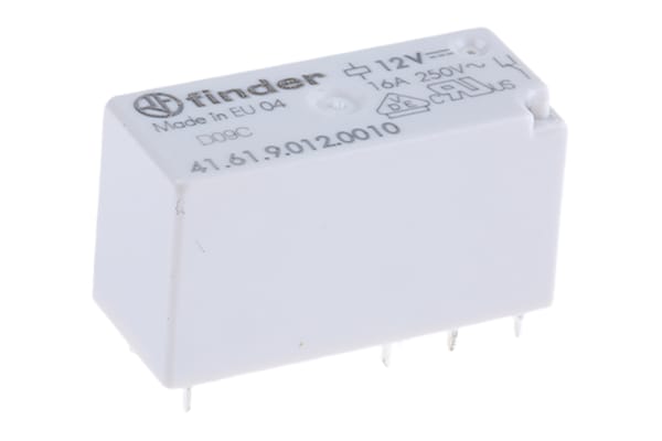 Product image for PCB RELAY, SPDT 16A 12VDC COIL