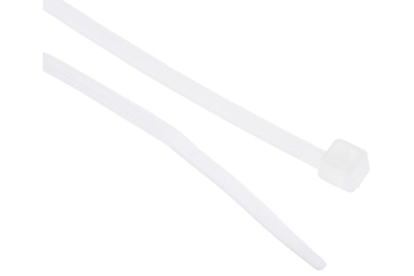Product image for Cable tie, 100x2.5mm white