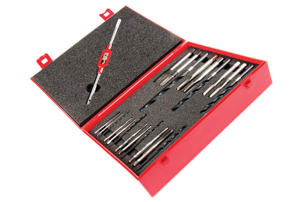Product image for 7915 22PC HSS UNC TAP/DRILL SET NO6-1/2