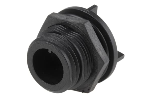 Product image for Rear Panel Mounting plug shell  8 way