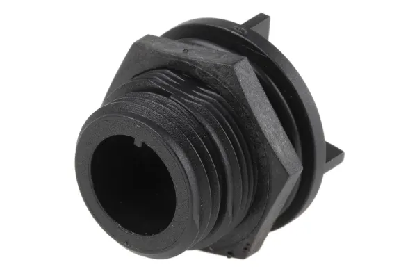 Product image for Rear Panel Mounting plug shell  8 way