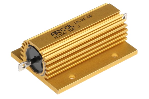 Product image for HS100 WIREWOUND RESISTOR,10R 100W