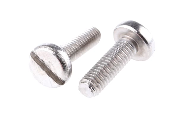 Product image for A4 s/steel slot pan head screw,M5x16mm