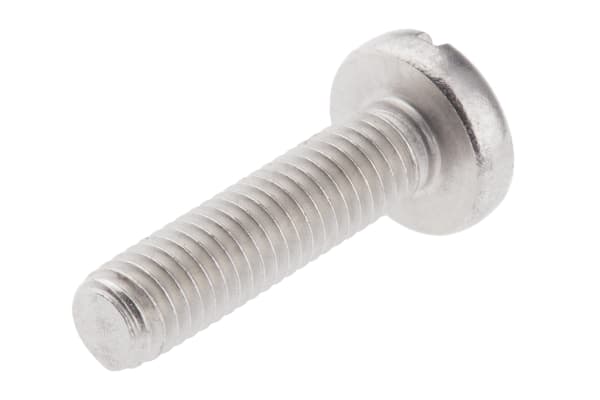 Product image for A4 s/steel slot pan head screw,M5x20mm