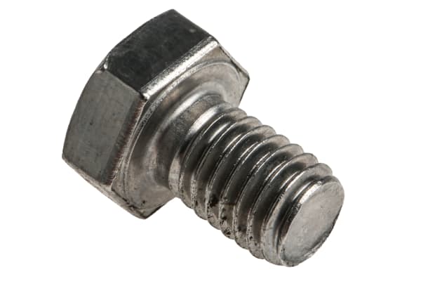 Product image for A4 s/steel hexagon set screw,M8x12mm