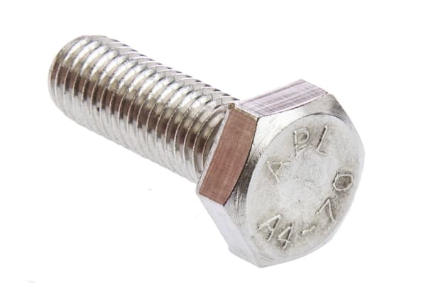 Product image for A4 s/steel hexagon set screw,M10x30mm