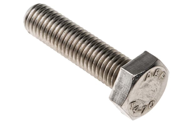 Product image for A4 s/steel hexagon set screw,M10x40mm