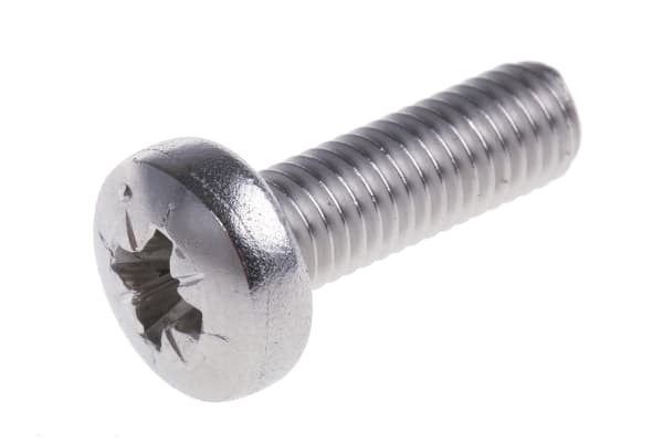 Product image for A4 s/steel cross pan head screw,M5x16mm