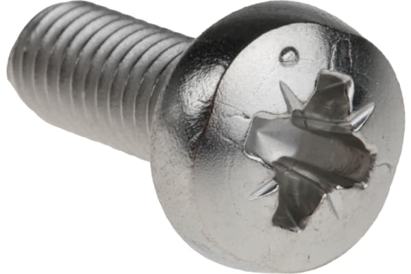 Product image for A4 s/steel cross pan head screw,M6x16mm