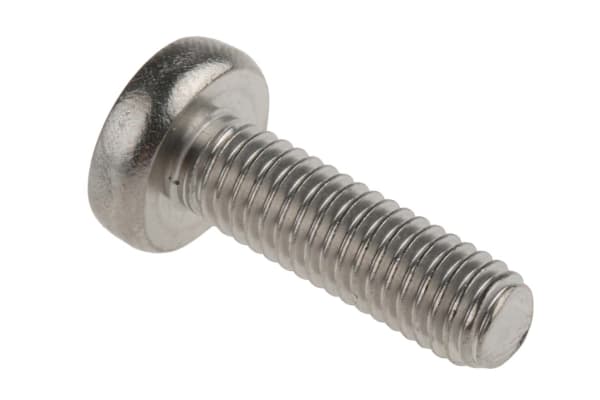 Product image for A4 s/steel cross pan head screw,M6x20mm