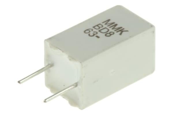 Product image for MMK5 radial poly cap,2.2uF 63V